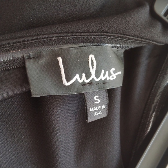 Lulu's Black Wide-Leg Jumpsuit - Picture 6 of 6